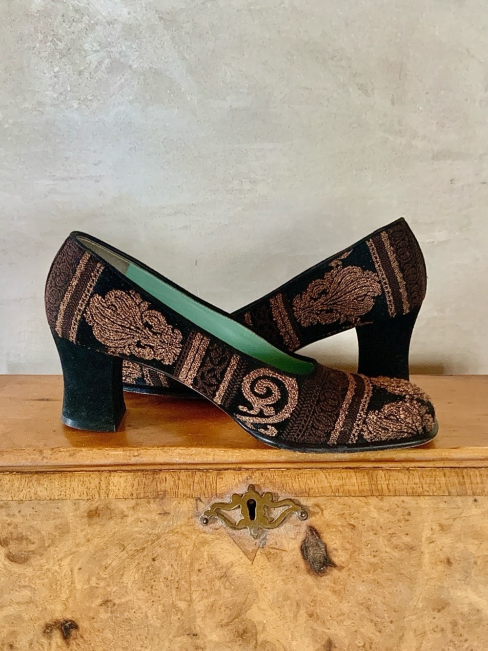 d’ROSSANA Satin Woven Pump 8M👑